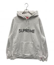 SUPREME（シュプリーム）の古着「Capital Hooted Sweatshirt」｜グレー