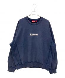 SUPREME（シュプリーム）の古着「BOX LOGO CREWNECK」｜ネイビー