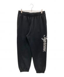 SUPREME（シュプリーム）の古着「SCRIPT SWEAT PANTS」｜ブラック