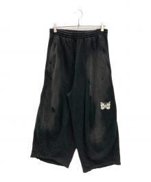 Needles（ニードルズ）の古着「Deconstructed H.D. Sweat Pant」｜ブラック