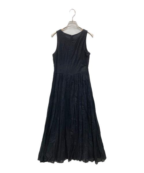 MARIHA（マリハ）MARIHA (マリハ) ノースリーブギャザーワンピース ブラック サイズ:38の古着・服飾アイテム