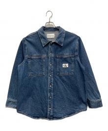 Calvin Klein Jeans（カルバンクラインジーンズ）の古着「デニムシャツジャケット」｜インディゴ