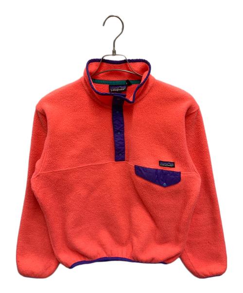 Patagonia（パタゴニア）Patagonia (パタゴニア) サーモンピンク  ハーフスナップT ピンク サイズ:Ｓの古着・服飾アイテム