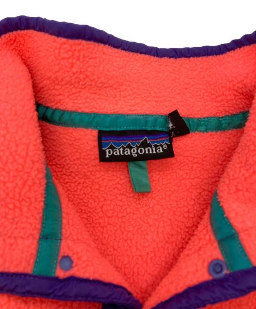 Patagonia（パタゴニア）Patagonia (パタゴニア) サーモンピンク  ハーフスナップT ピンク サイズ:Ｓの古着・服飾アイテム