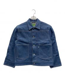WESTOVERALLS（ウエストオーバーオールズ）の古着「DENIM TRACKER JKT」｜インディゴ