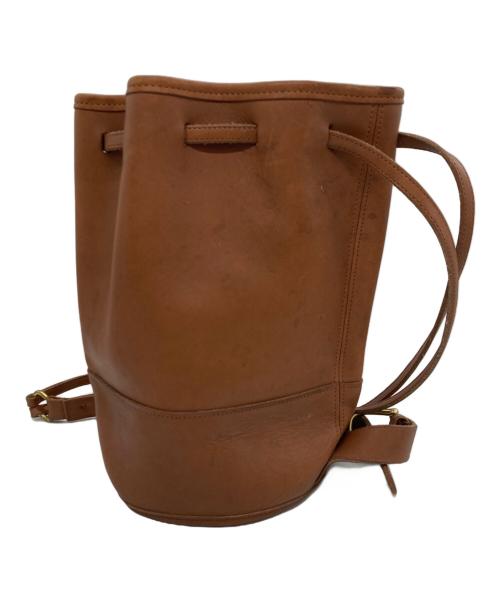 COACH（コーチ）COACH (コーチ) 巾着バッグ ブラウンの古着・服飾アイテム