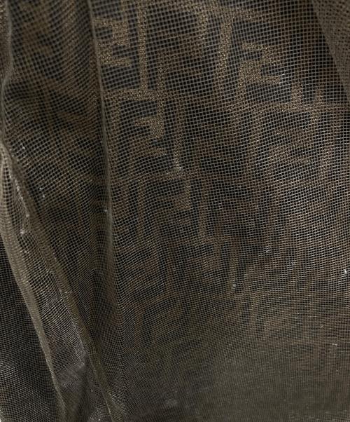 FENDI（フェンディ）FENDI (フェンディ) ズッカ柄タンクトップ ブラウン サイズ:41の古着・服飾アイテム