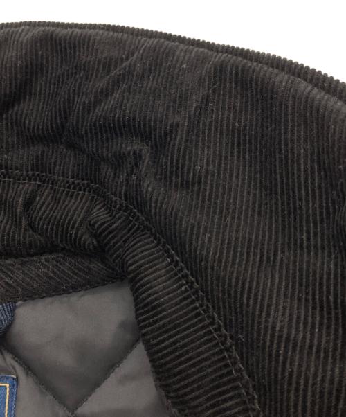 LAVENHAM（ラベンハム）LAVENHAM (ラベンハム) L’ECHOPPE (レショップ) バルカラー キルティング コート ブラック サイズ:Mの古着・服飾アイテム