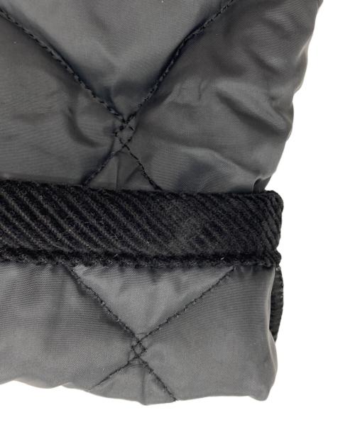 LAVENHAM（ラベンハム）LAVENHAM (ラベンハム) L’ECHOPPE (レショップ) バルカラー キルティング コート ブラック サイズ:Mの古着・服飾アイテム