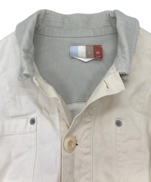 KITH（キス）KITH (キス) 再構築デザインデニムジャケット. ホワイト サイズ:不明の古着・服飾アイテム