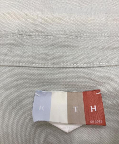 KITH（キス）KITH (キス) 再構築デザインデニムジャケット. ホワイト サイズ:不明の古着・服飾アイテム
