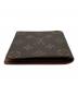 中古・古着 LOUIS VUITTON (ルイ ヴィトン) 2つ折り財布 ブラウン：15000円