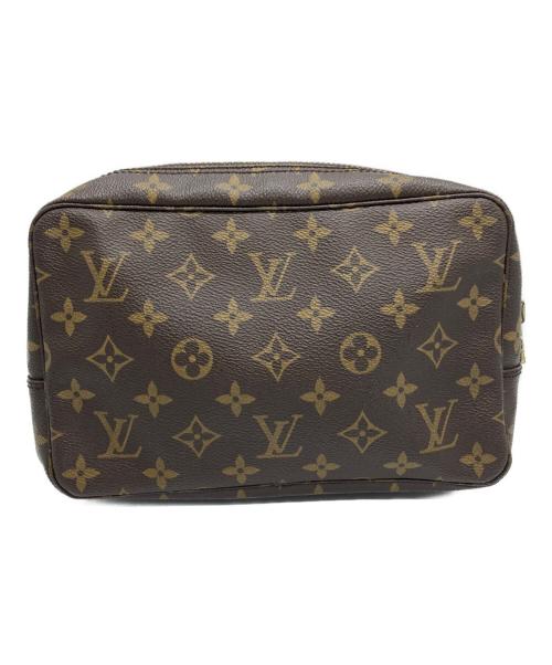 LOUIS VUITTON（ルイ ヴィトン）LOUIS VUITTON (ルイ ヴィトン) コスメポーチ ブラウンの古着・服飾アイテム