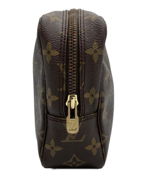 LOUIS VUITTON（ルイ ヴィトン）LOUIS VUITTON (ルイ ヴィトン) コスメポーチ ブラウンの古着・服飾アイテム