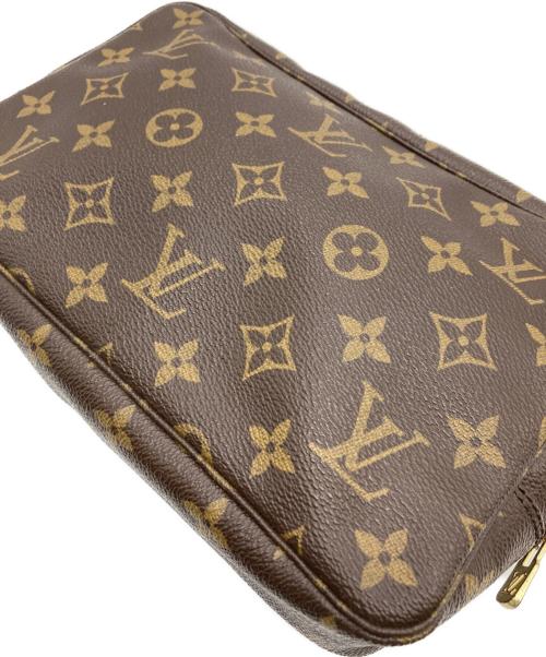 LOUIS VUITTON（ルイ ヴィトン）LOUIS VUITTON (ルイ ヴィトン) コスメポーチ ブラウンの古着・服飾アイテム