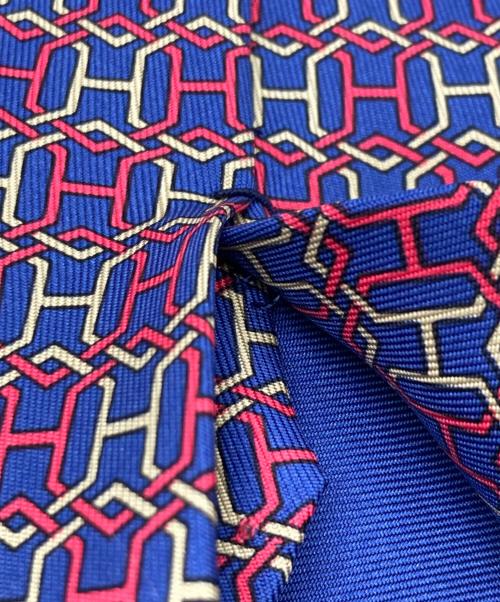 HERMES（エルメス）HERMES (エルメス) 総柄Hマークシルクネクタイ マルチカラー サイズ:　の古着・服飾アイテム