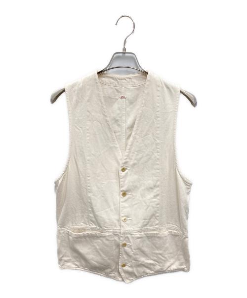 Porter Classic（ポータークラシック）Porter Classic (ポータークラシック) Porter Classic ジレ アイボリー サイズ:Lの古着・服飾アイテム