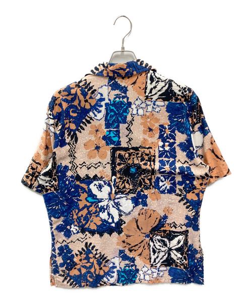 JANTZEN（ジャンセン）JANTZEN (ジャンセン) 【古着】アロハシャツ ブルー サイズ:Lの古着・服飾アイテム