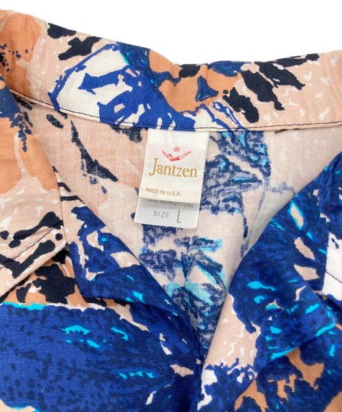 JANTZEN（ジャンセン）JANTZEN (ジャンセン) 【古着】アロハシャツ ブルー サイズ:Lの古着・服飾アイテム