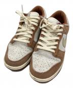 NIKEナイキ）の古着「DUNK LOW PRM Medium Curry」｜アイボリー×ブラウン