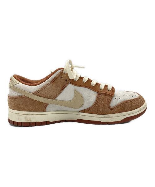 NIKE（ナイキ）NIKE (ナイキ) DUNK LOW PRM Medium Curry アイボリー×ブラウン サイズ:27の古着・服飾アイテム