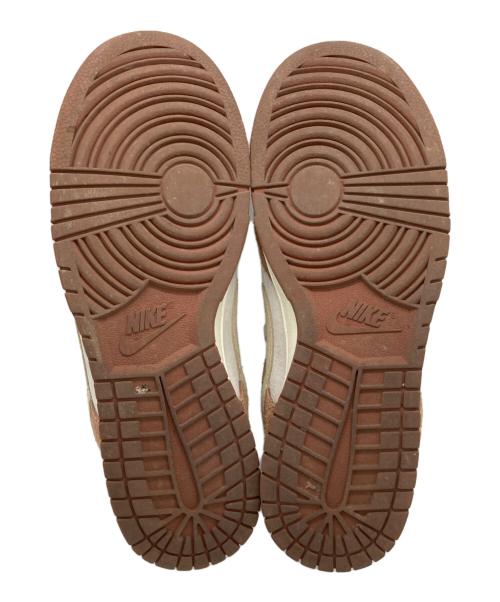 NIKE（ナイキ）NIKE (ナイキ) DUNK LOW PRM Medium Curry アイボリー×ブラウン サイズ:27の古着・服飾アイテム