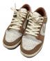 NIKE（ナイキ）の古着「DUNK LOW PRM Medium Curry」｜アイボリー×ブラウン