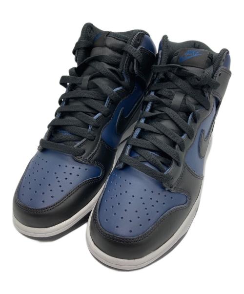 NIKE（ナイキ）NIKE (ナイキ) FRAGMENT (フラッグメント) DUNK HIGH ”Tokyo” ネイビー×ブラック サイズ:27の古着・服飾アイテム
