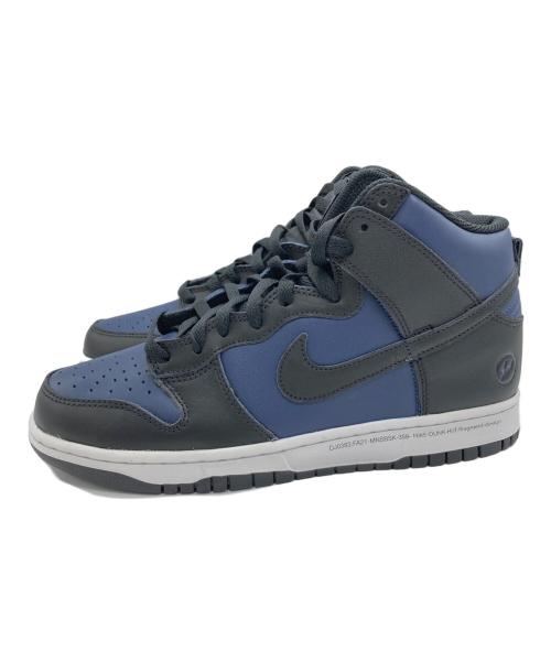NIKE（ナイキ）NIKE (ナイキ) FRAGMENT (フラッグメント) DUNK HIGH ”Tokyo” ネイビー×ブラック サイズ:27の古着・服飾アイテム