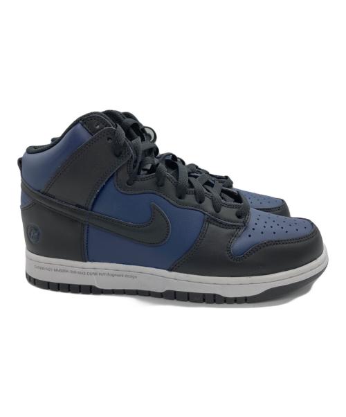 NIKE（ナイキ）NIKE (ナイキ) FRAGMENT (フラッグメント) DUNK HIGH ”Tokyo” ネイビー×ブラック サイズ:27の古着・服飾アイテム