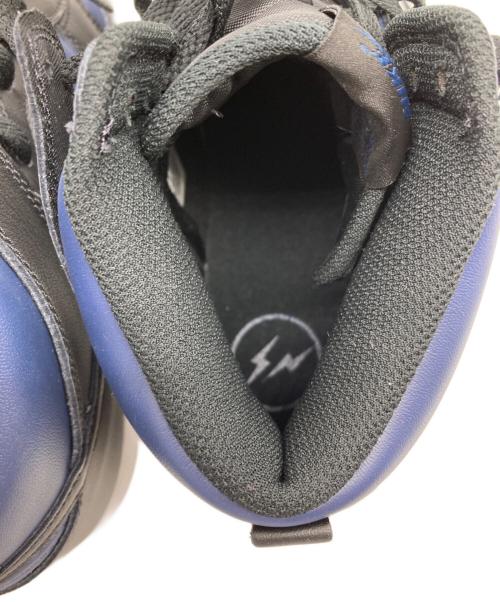 NIKE（ナイキ）NIKE (ナイキ) FRAGMENT (フラッグメント) DUNK HIGH ”Tokyo” ネイビー×ブラック サイズ:27の古着・服飾アイテム