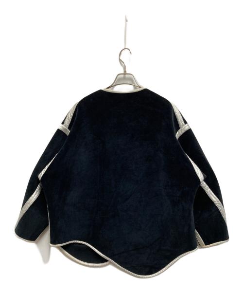 sulvam（サルバム）sulvam (サルバム) パイピングジャケット ブラック サイズ:Sの古着・服飾アイテム