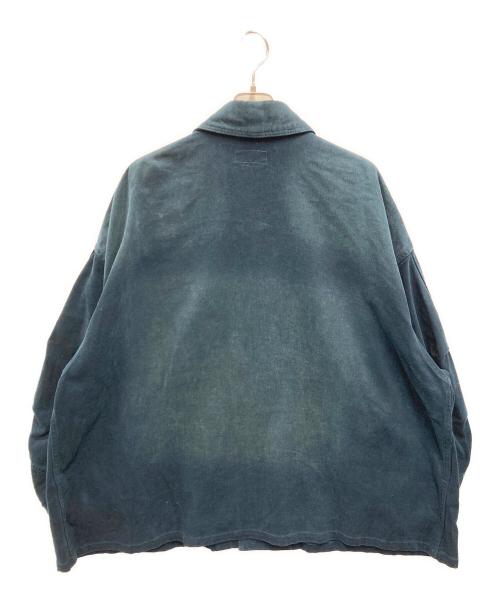 FOLL（フォル）FOLL (フォル) faded cotton cocoon blouson ネイビー サイズ:FREEの古着・服飾アイテム