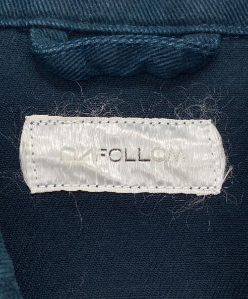 FOLL（フォル）FOLL (フォル) faded cotton cocoon blouson ネイビー サイズ:FREEの古着・服飾アイテム