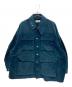 FOLL（フォル）の古着「faded cotton cocoon blouson」｜ネイビー