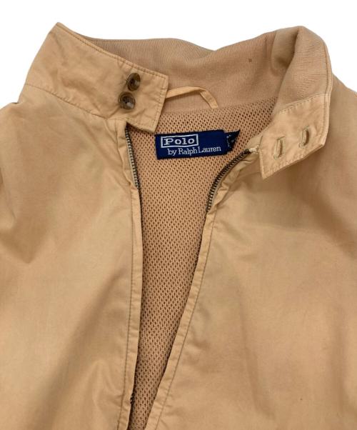 POLO RALPH LAUREN（ポロ・ラルフローレン）POLO RALPH LAUREN (ポロ・ラルフローレン) ハリントンジャケット ベージュ サイズ:Lの古着・服飾アイテム
