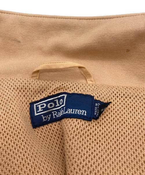 POLO RALPH LAUREN（ポロ・ラルフローレン）POLO RALPH LAUREN (ポロ・ラルフローレン) ハリントンジャケット ベージュ サイズ:Lの古着・服飾アイテム