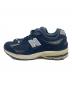 NEW BALANCE (ニューバランス) ローカットスニーカー ネイビー サイズ:28.5：11000円