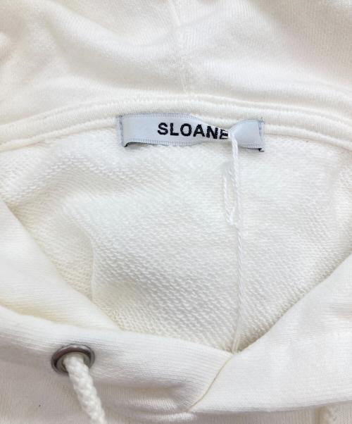 SLOANE（スローン）SLOANE (スローン) USAコットン裏毛パーカー ホワイト サイズ:3の古着・服飾アイテム