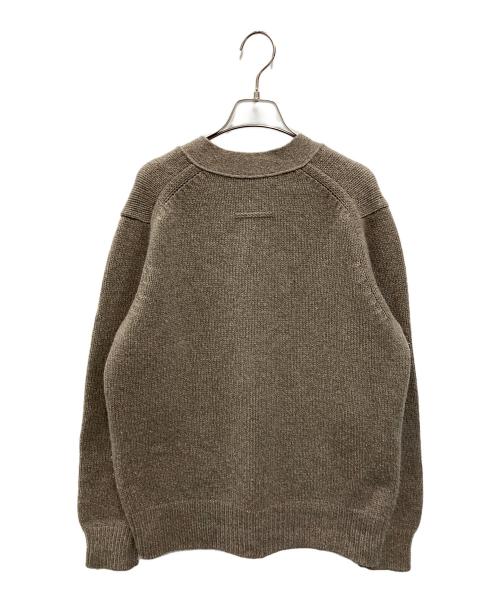 SLOANE（スローン）SLOANE (スローン) 5G ジーロンラム×カシミヤ Vネックカーディガン グレー サイズ:4の古着・服飾アイテム