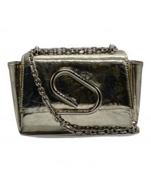 3.1 phillip lim（スリーワンフィリップリム）の古着「Bag Alix Nano Soft Chain」｜ゴールド