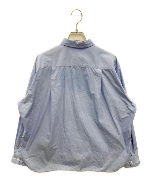 IENA（イエナ）IENA (イエナ) T/C タイ付きプレーンシャツ ブルー サイズ:FREEの古着・服飾アイテム