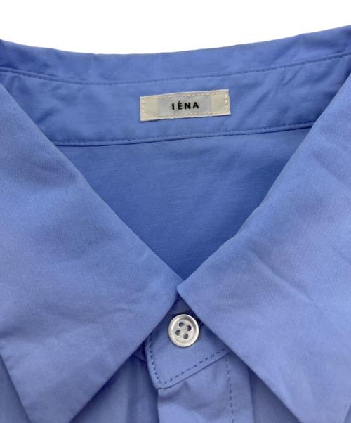 IENA（イエナ）IENA (イエナ) T/C タイ付きプレーンシャツ ブルー サイズ:FREEの古着・服飾アイテム