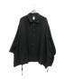NOT CONVENTIONAL（ノットコンヴェンショナル）の古着「drape kimono shirt」｜ブラック