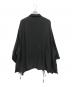 NOT CONVENTIONAL (ノットコンヴェンショナル) drape kimono shirt ブラック サイズ:FREE：8000円
