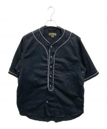 NIGEL CABOURN（ナイジェルケーボン）の古着「ベースボールシャツS/S」｜ネイビー