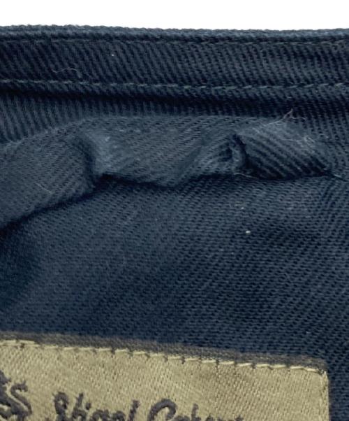 NIGEL CABOURN（ナイジェルケーボン）NIGEL CABOURN (ナイジェルケーボン) ベースボールシャツS/S ネイビー サイズ:46の古着・服飾アイテム