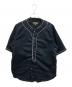 NIGEL CABOURN（ナイジェルケーボン）の古着「ベースボールシャツS/S」｜ネイビー