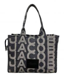 MARC JACOBS（マークジェイコブス）の古着「モノグラムデニムトートバッグ」｜インディゴ