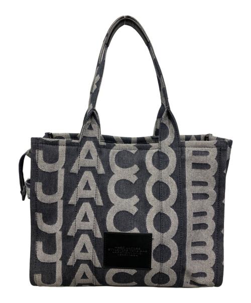 MARC JACOBS（マークジェイコブス）MARC JACOBS (マークジェイコブス) モノグラムデニムトートバッグ インディゴの古着・服飾アイテム